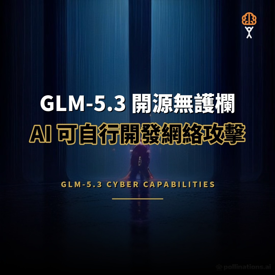 Anthropic 警告：GLM-5.3 無護欄可自行開發攻擊